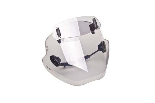 Windshield PUIG STREAM WITH VISOR 6893H smoke