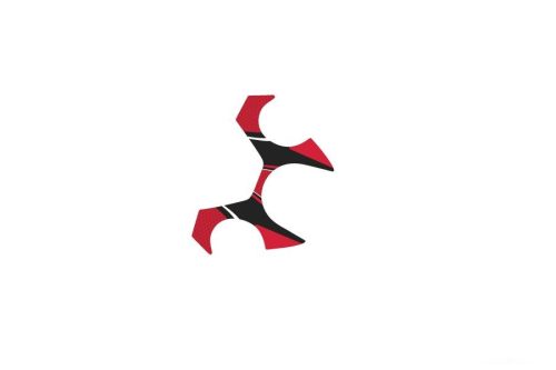 Yoke protector PUIG RADIKAL 6910R Rosu