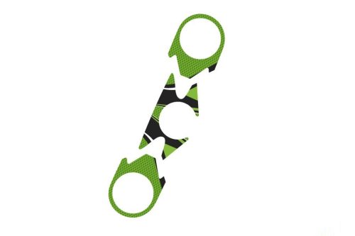 Yoke protector PUIG RADIKAL 6949V verde