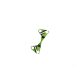 Yoke protector PUIG RADIKAL 6952V verde