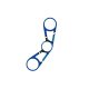 Yoke protector PUIG RADIKAL 6981A Albastru