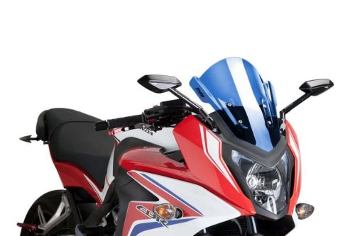 Windscreen PUIG RACING 7003A Albastru