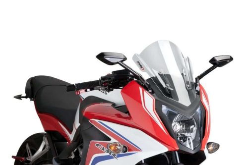 Windscreen PUIG RACING 7003W transparent