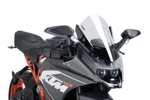 Windscreen PUIG RACING 7004W transparent
