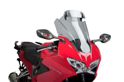 Windscreen PUIG TOURING WITH VISOR 7008H smoke