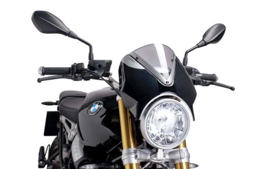 Windshield PUIG RETROVISION 7012H matt black smoke