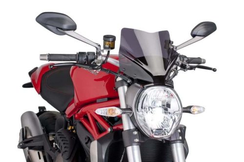 Windshield PUIG NEW. GEN SPORT 7013F dark smoke