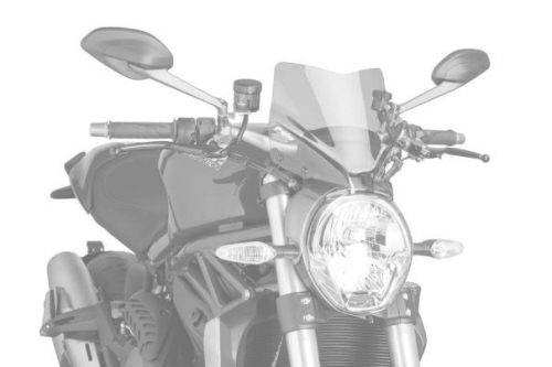 Windshield PUIG NEW. GEN SPORT 7013W transparent