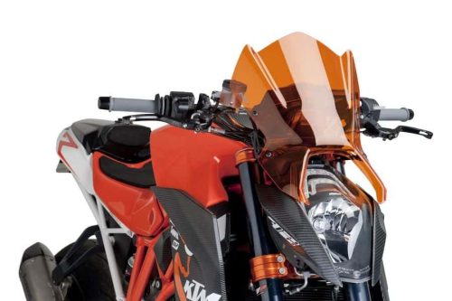 Windshield PUIG NEW. GEN SPORT 7014T portocaliu
