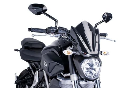 Windshield PUIG NEW. GEN SPORT 7015N Negru
