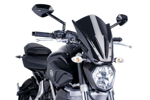 Windshield PUIG NEW. GEN TOURING 7016N Negru