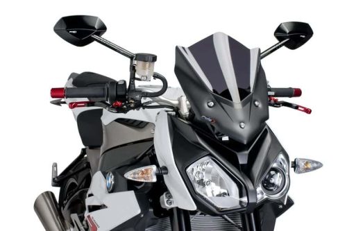 Windshield PUIG NEW. GEN SPORT 7040F dark smoke