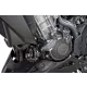 Frame sliders PUIG R12 7057N black with grey rubber