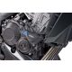 Frame sliders PUIG PRO 7070N black with grey rubber