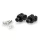 Footpeg adapters PUIG 7206N Negru