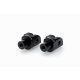 Footpeg adapters PUIG 7208N Negru