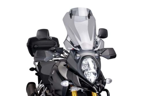 Windscreen PUIG TOURING WITH VISOR 7230H smoke