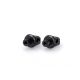 Footpeg adapters PUIG 7261N Negru