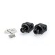 Footpeg adapters PUIG 7269N Negru
