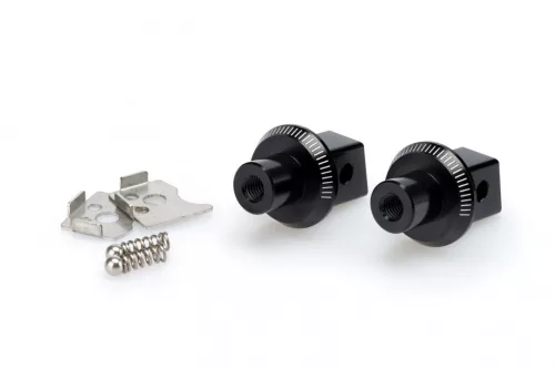 Footpeg adapters PUIG 7271N Negru
