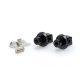 Footpeg adapters PUIG 7271N Negru