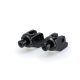 Footpeg adapters PUIG 7276N Negru