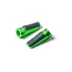Footpegs without adapters PUIG SPORT 7318V verde with rubber