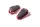 Footpegs without adapters PUIG TRAIL 7319R Rosu with rubber