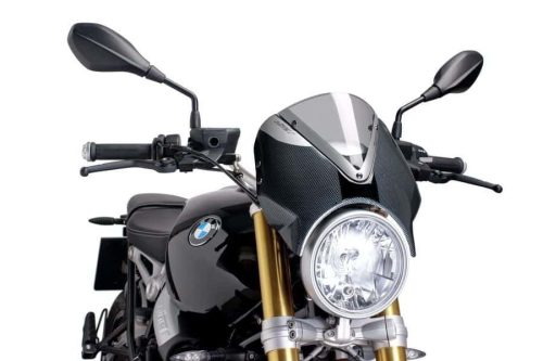 Windshield PUIG RETROVISION 7559H carbon look smoke