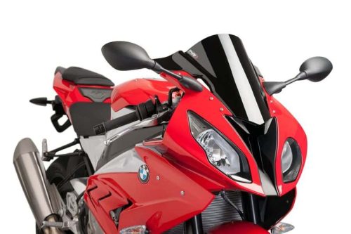 Windscreen PUIG RACING 7564N Negru