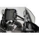 Windscreen PUIG FIXING BRACKET REF 6486 7566N Negru