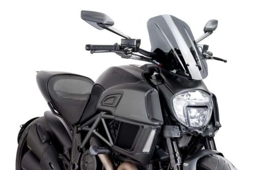 Windshield PUIG NEW. GEN TOURING 7570F dark smoke