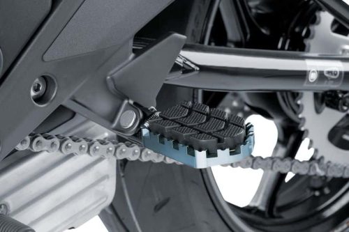 Footpegs without adapters PUIG ENDURO 7587P argintiu with rubber
