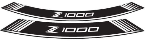 Rim strip PUIG Z1000 7590B white set of 8 rim strips
