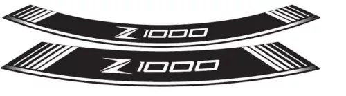 Rim strip PUIG Z1000 7590B Alb set of 8 rim strips