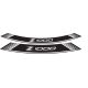 Rim strip PUIG Z1000 7590B white set of 8 rim strips
