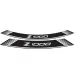 Rim strip PUIG Z1000 7590B Alb set of 8 rim strips