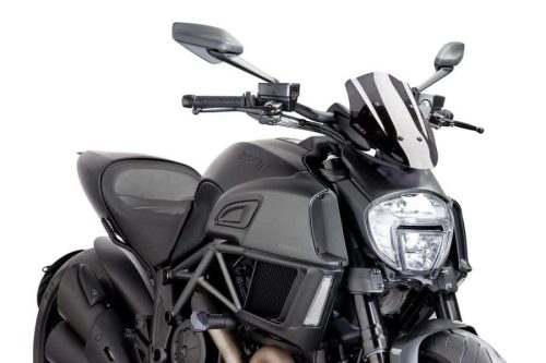 Windshield PUIG NEW. GEN SPORT 7592F dark smoke