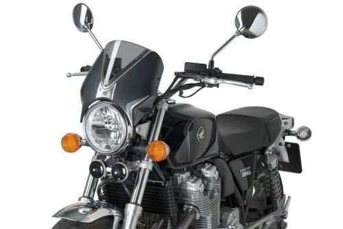 Windshield PUIG RETROVISION 7594H carbon look smoke