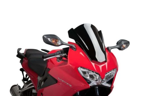 Windscreen PUIG RACING 7598N Negru