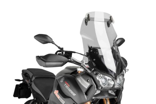Windscreen PUIG TOURING WITH VISOR 7600H smoke