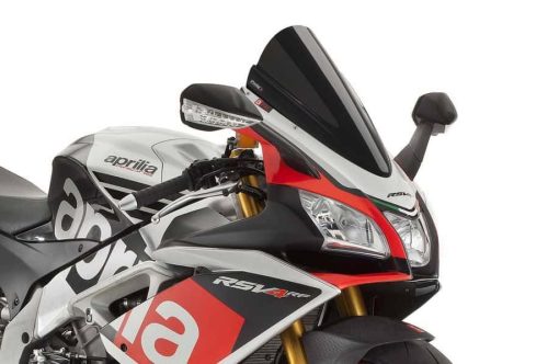 Windscreen PUIG RACING 7614N Negru
