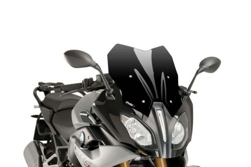 Windscreen PUIG RACING 7616N Negru