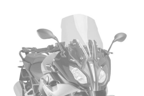 Windscreen PUIG TOURING 7617N Negru