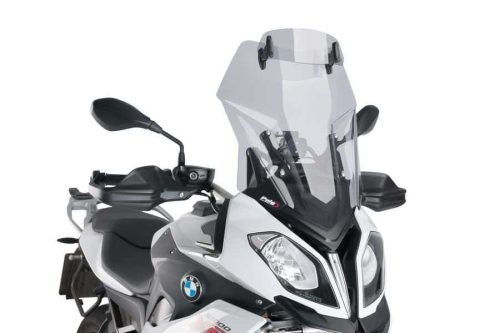 Windscreen PUIG TOURING WITH VISOR 7620H smoke