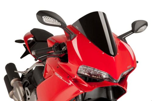 Windscreen PUIG RACING 7621N Negru