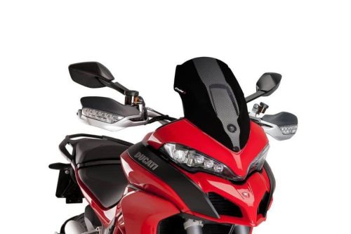 Windscreen PUIG RACING 7622C carbon look