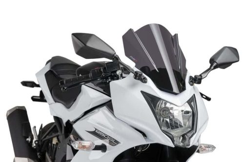 Windscreen PUIG RACING 7630F dark smoke