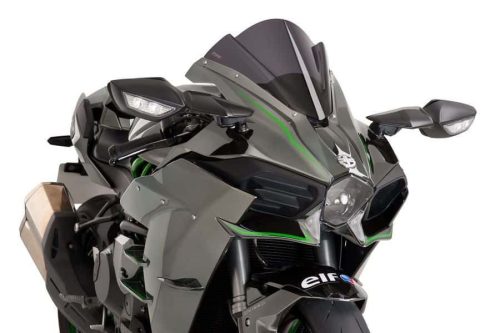 Windscreen PUIG RACING 7631F dark smoke