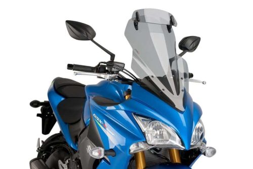 Windscreen PUIG TOURING WITH VISOR 7641H smoke